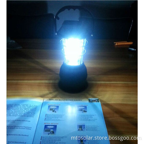 Dynamo rechargeable camping lantern